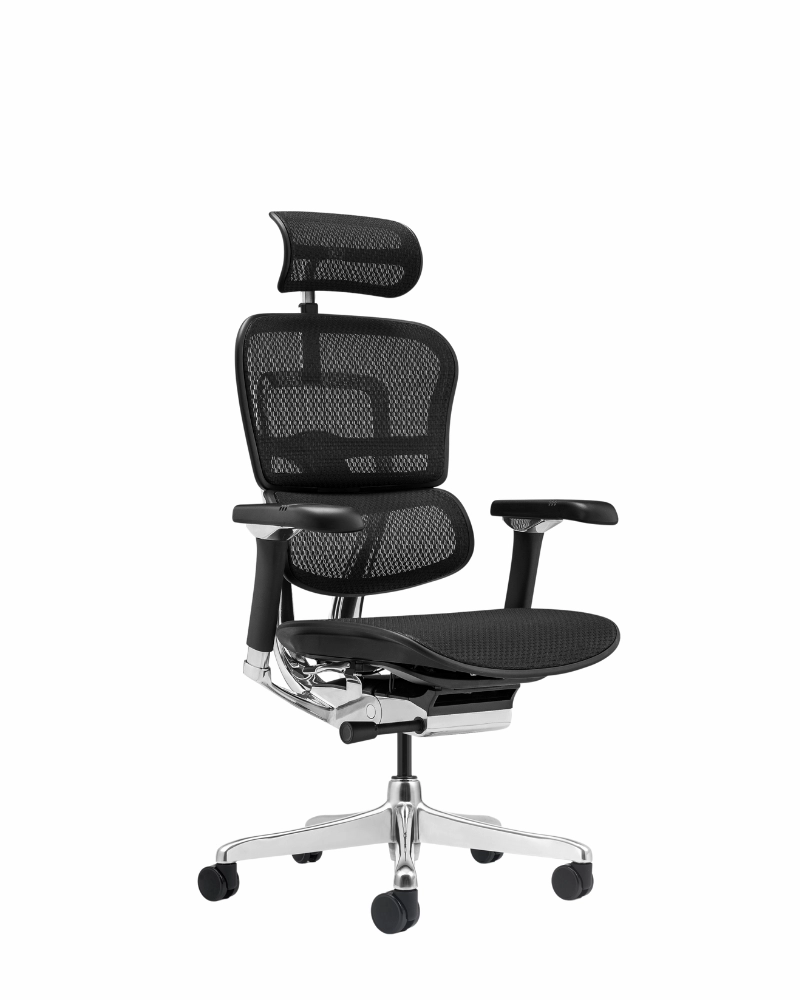 Fotoliu Ergohuman Luxury 2 Black