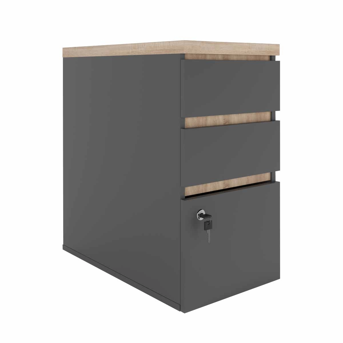Casetiera Urban Box Sonoma/ Anthracite