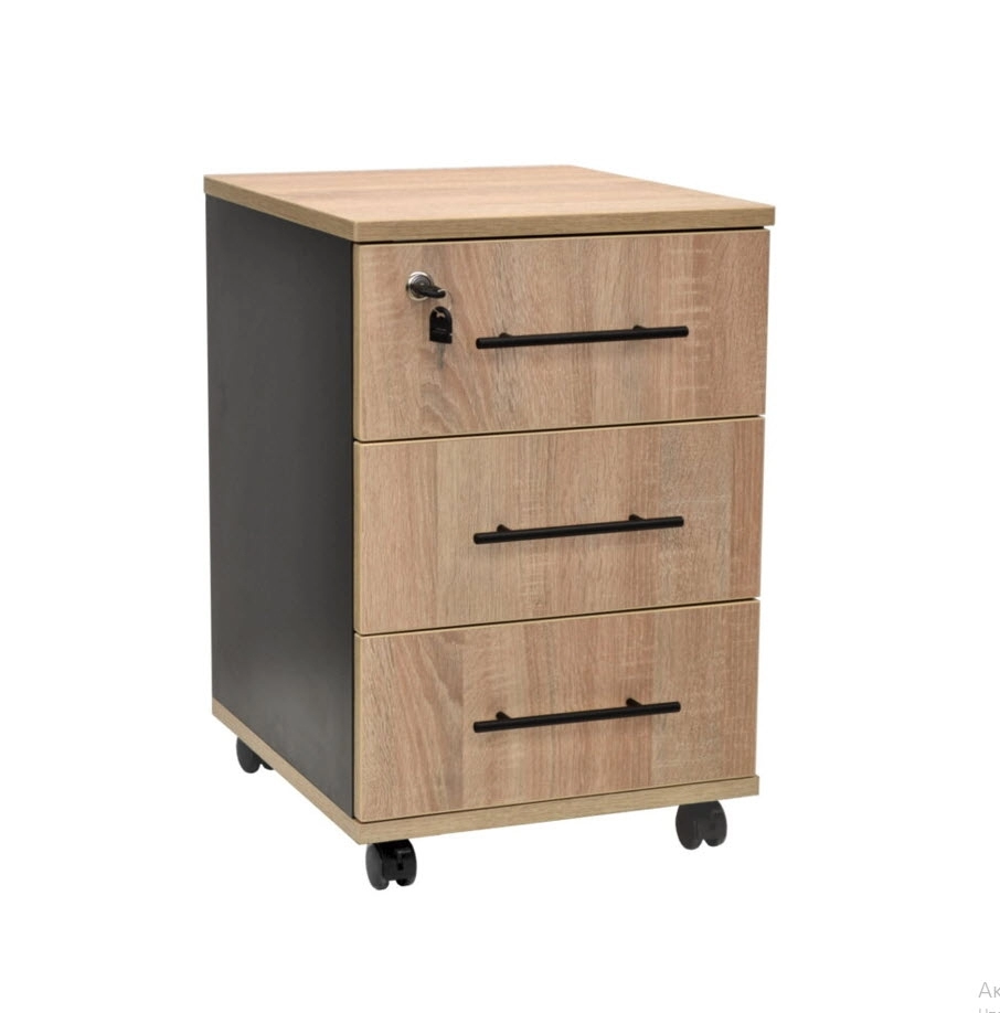 Casetiera Rollbox Sonoma/ Anthracite