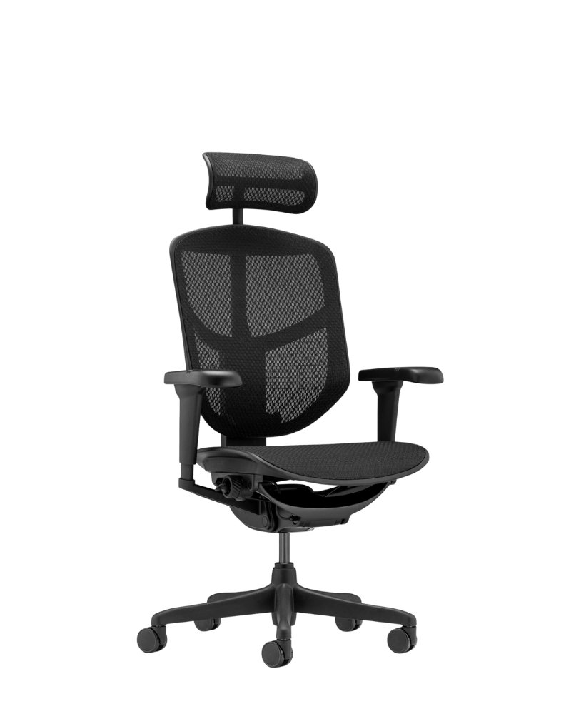 Кресло Enjoy Ultra Black, 4D